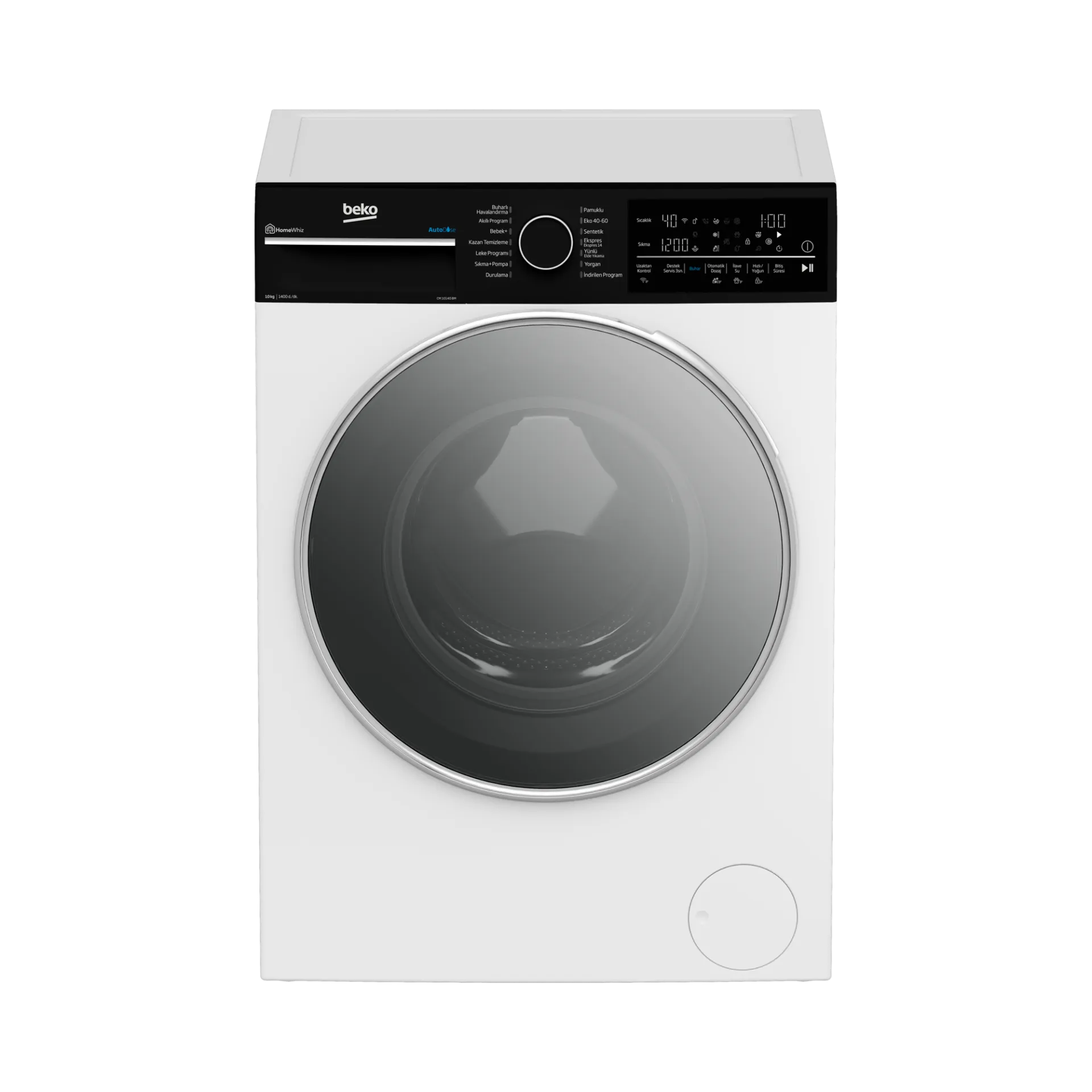 CM 10140 BM Beyaz 10 Kg Çamaşır Makinesi